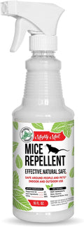 Mighty Mint Peppermint Oil Mouse Repellent Spray – Natural Indoor &amp Outdoor Control for Mice and Rodents – Plant-Based Extra-Strong Formula - 16 oz