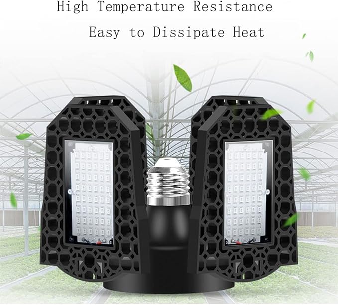 SagaSave Indoor Plant Grow Light Adjustable 120W Full Spectrum Growing Lamp for Small Plant Indoor Greenhouse Easy to Use (210 LEDs)