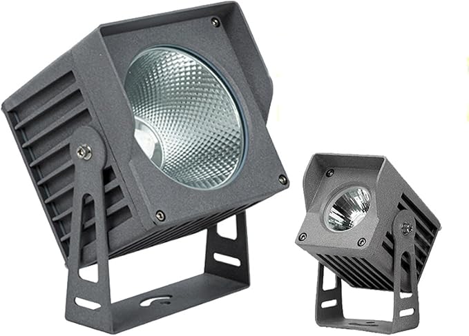Beam Spot Lights - LED Spotlight AC220V COB Tree Lighting IP65 Outdoor Waterproof Landscape Floodlights Garden Villa Courtyard Lawn Lighting(White Light10W(220V))