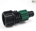 USA Made - Premium Drip Tape Irrigation Tubing Female Hose Swivel 100 Pack (5/8 or .625 - .645) Universal Perma-Loc Connector Barbed Locking Fitting - Fits All Brands 16mm Drip Tape AG Tubing
