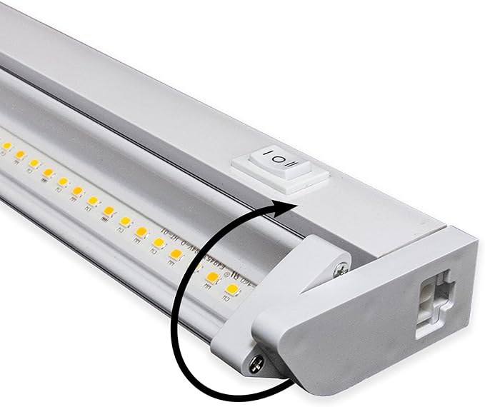 Westek GROWCCT-L12-L LED Under Cabinet Grow Light 12-inch White