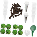 BESPORTBLE Microgreens Growing Kit Indoor Hydroponic Planter Tower Grow Baskets Sponges and Humidity Dome for