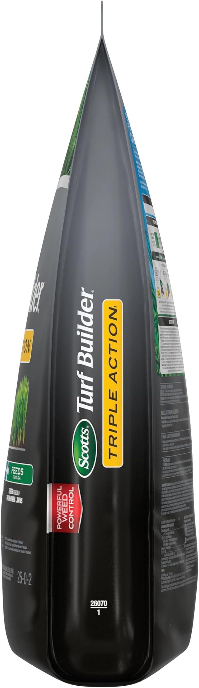 Scotts Turf Builder Triple Action1 Combination Weed Control Weed Preventer and Fertilizer 25-0-2 5000 sq. ft. 14.10 lbs.