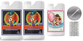 Advanced Nutrients Connoisseur Bloom A &amp B 4 Liter &amp Bud Candy 1 Liter Bundle with Conversion Chart and 3mL Pipette