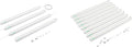 VIVOSUN T5 Linear Grow Lights 2ft 5000K Full Spectrum LED Grow Light Strip for Indoor Growing Plant Lights SGS Compatible 15W/Bar 12-Pack