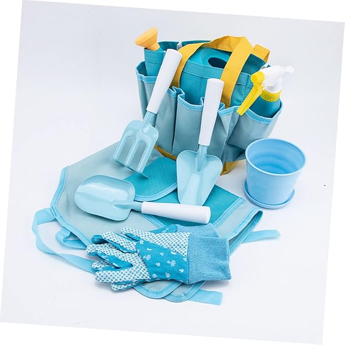 BESPORTBLE 1 Set Gardening Tool Set Shovels Rakes and Watering Pot for Planting Transplanting and Weeding Safe and Lightweight Garden