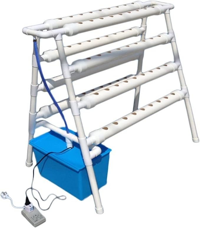 Hydroponic Equipment Three-Dimensional Shelf Double-Sided Pipe Soilless Cultivation Equipment Balcony Planting Vetables Hydroponic Vetables Circulating Hydroponic Machine Indoor Garden