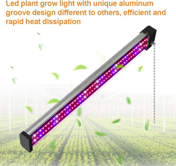 LED Grow s for Indoor Pls Full Spectrum Linkable 5000K Day/620nm Red/465nm Blue IP20 Waterproof Adjustable Height ing Indoor Pl s for Growth Seed Stang
