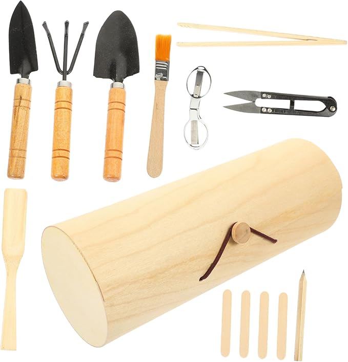 1 Set Garden Tools Set Portable Gardening Hand Tools for Soil Loosening Weeding and Planting Durable Mini Garden Accessories for Vegetables and Flowers