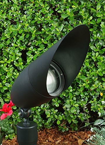 DPR41-HOOD-B Par 38 Hooded Spot Light Black Finish