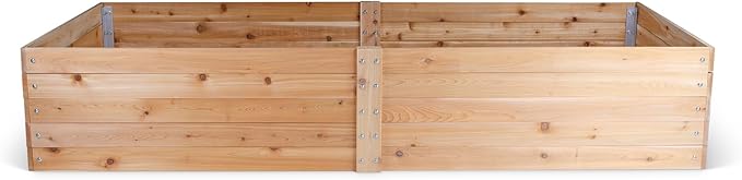 Infinite Cedar Select Cedar Raised Garden Bed (4' x 8' x 17.5 H)