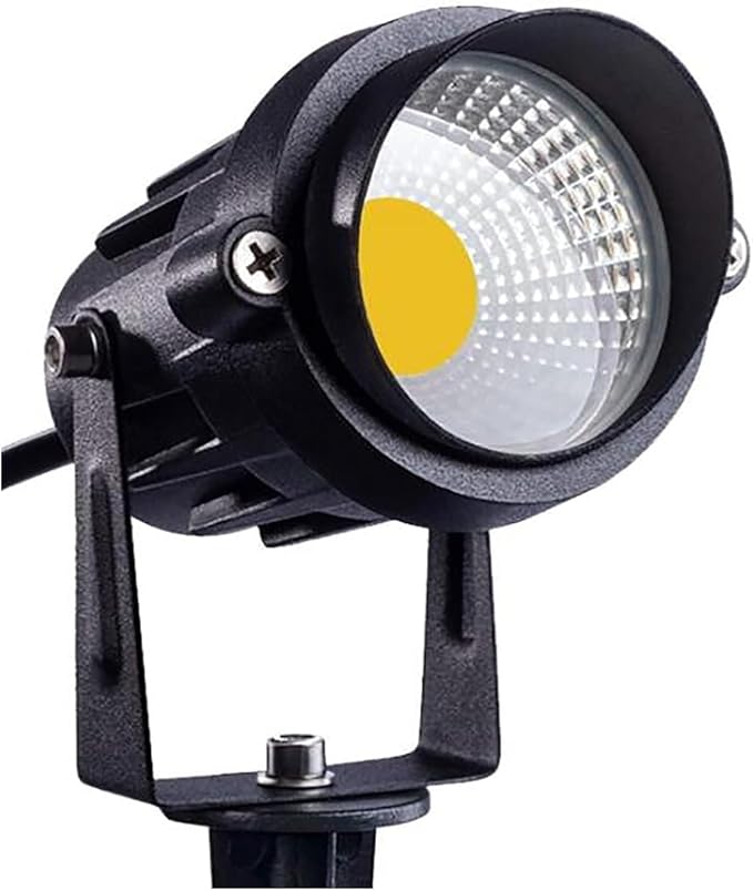 5W Outdoor Landscape Lamp - Spotlight Led Beam Light 12V Low Voltage Landscape Lighting Kit IP65 Waterproof Recessed Floor Lamp