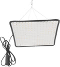 1set Hanging Plant Grow Light Brightness Dimmable Panel for Indoor Plants Easy Install Chain Red for Optimal Growth Us Plug