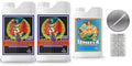 Advanced Nutrients Connoisseur Bloom A &amp B 4 Liter &amp Sensizym 1 Liter Bundle with Conversion Chart and 3mL Pipette