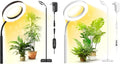 Plant Grow Light 20W Growing Lights for Indoor Plants Full Spectrum LED Floor Lamp with Height Adjustable Stand Auto Timer 3/9/12H10 Dimmable Brightness for Small Large Tall Plants Growth