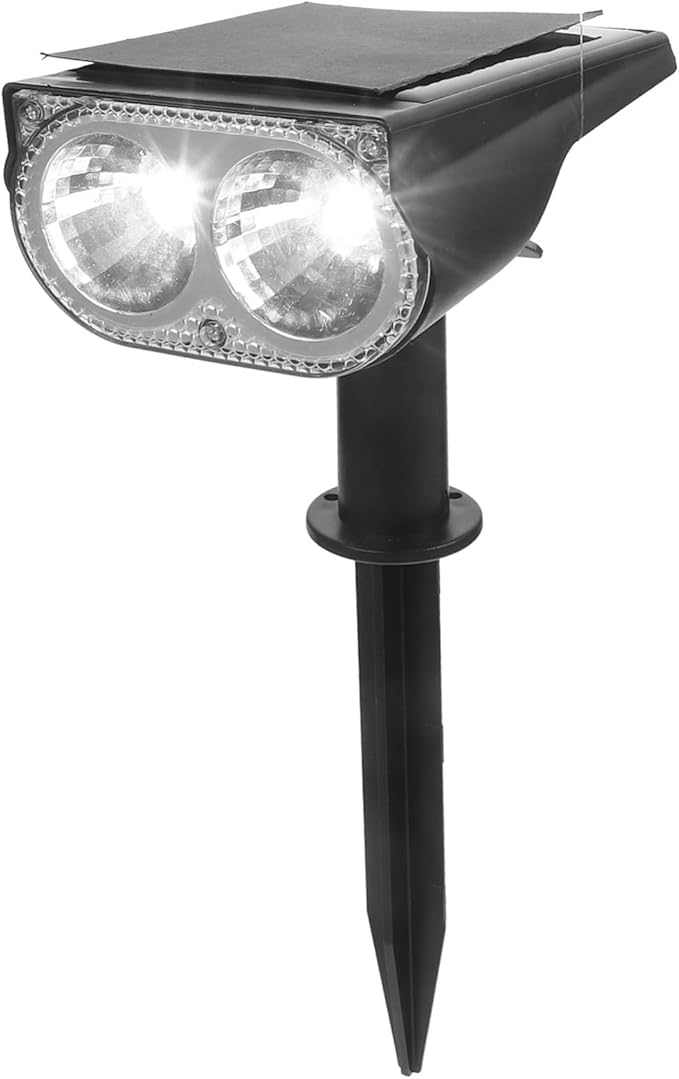 2pcs Solar Spotlight Led Lights Landscape Garden Lights Outdoor Easy Installation