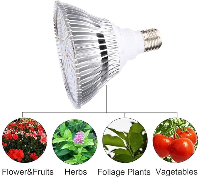 Supercharge Your Plant Growth with The Full Spectrum 150LED 100W E27 Plant Grow Light