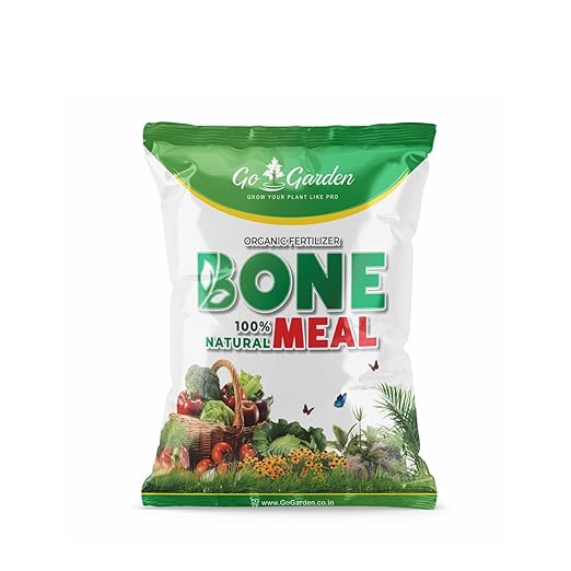 Go Garden Organic Bone Meal Fertilizer for Plants 100% Organic Natural Plant Fertilizer 950 GMS