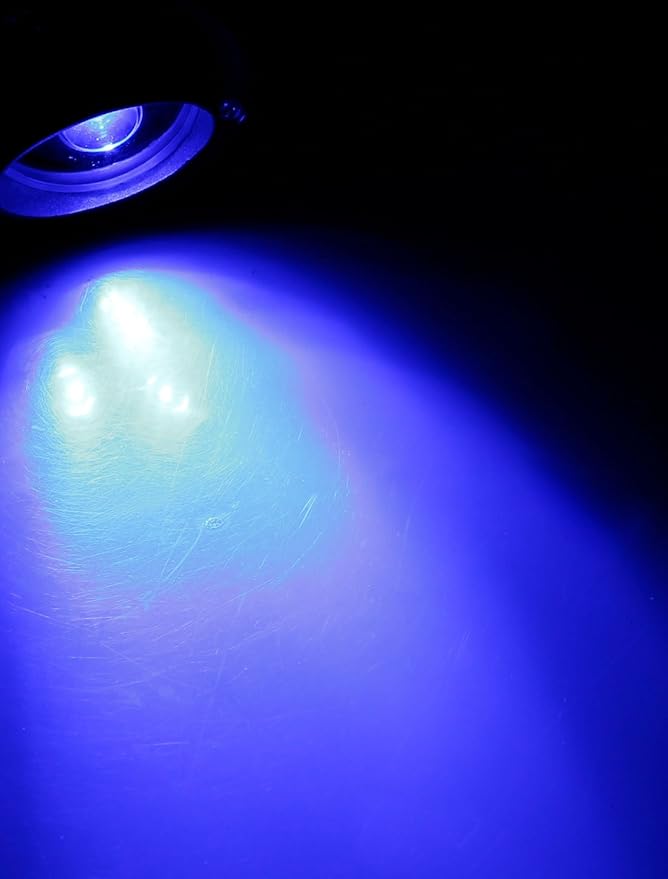 Aluminum Housing 6W 3x2W Blue Landscape Garden Lawn Spotlight 12V (id: 97f d9d 2d4 659 fd5