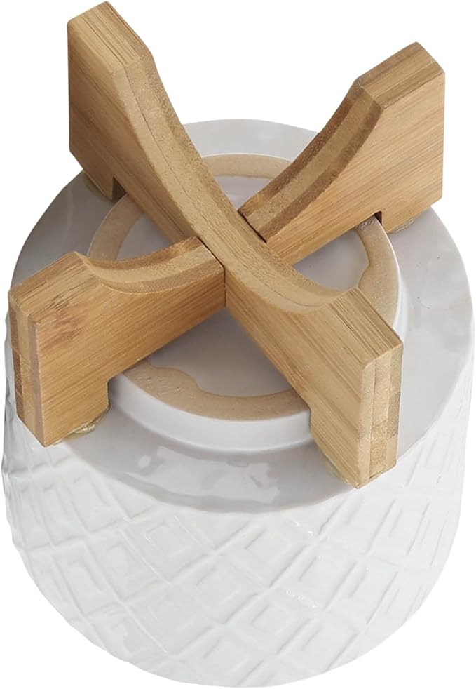 Generic 5 Diamond Planter W Stand White