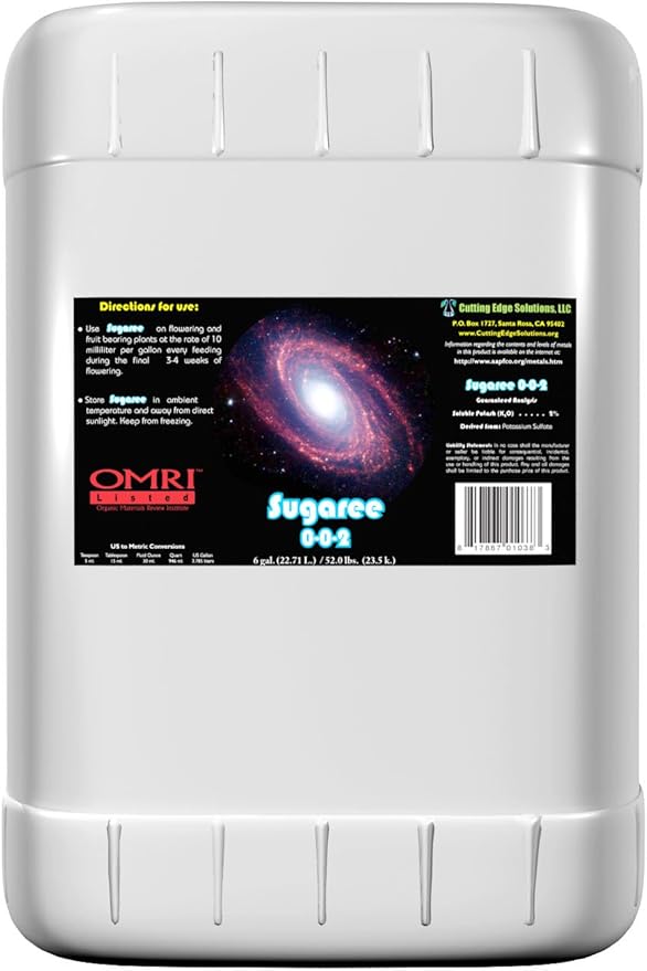 Cutting Edge Solutions Sugaree:2904 Sugaree Growing Additive 6-Gallon