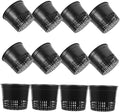 GANAZONO Professional 12 Pack Hydroponic Net Pots Plastic Mesh Grow Baskets for Air Plants for Hydroponic Systems Easy Handling