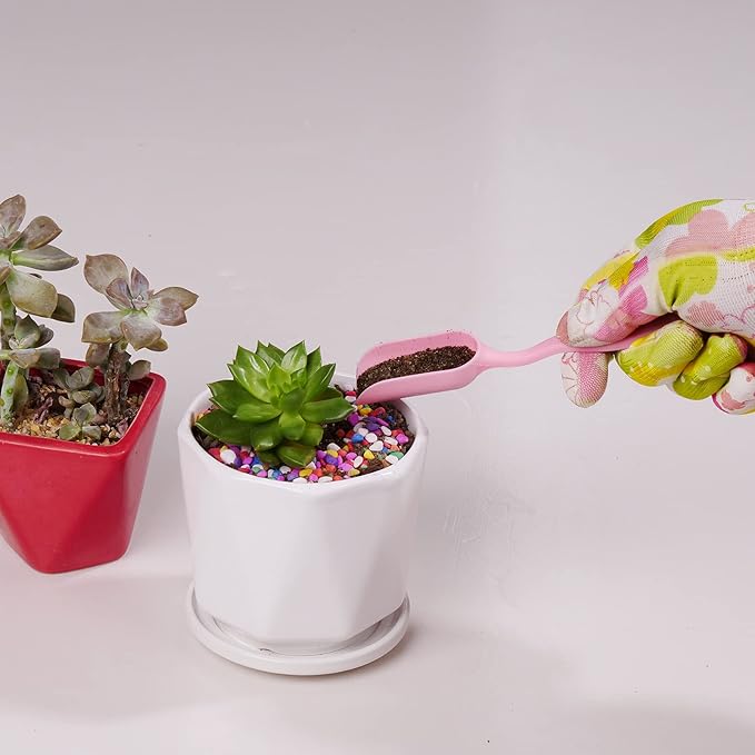 Floral Garden Tools SetHeavy Duty Gardening Tools for GardenerGardening Gifts for WomenStorage Tote BagSleevesGlovesTrowelTransplanterRakeWeederCultivatorPrunerSucculent Hand ToolsPink