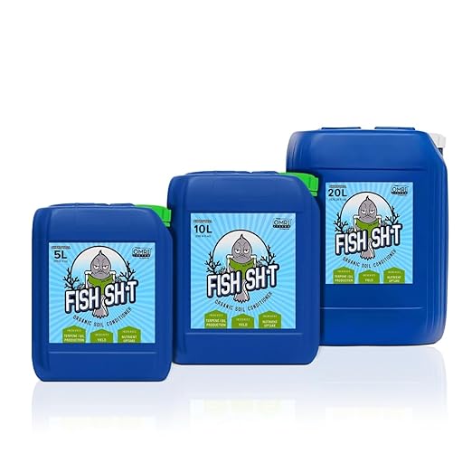Fish Head Farms Organic Soil Conditioner - Organic Fertilizer for Increased Yield and Flavor - Plant Fertilizer Plant Nutrients for Soil Soilless Hydroponic Farming - Garden - 10L