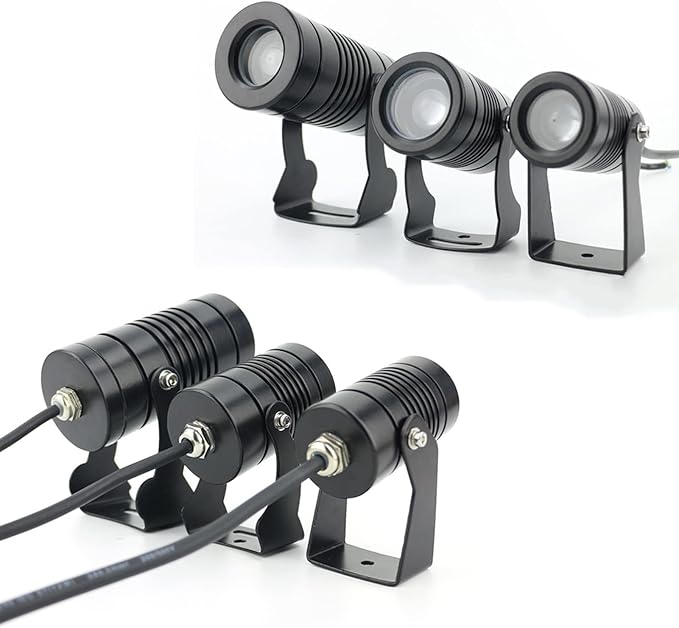 LED Beam Spotlight - Floor Light Spotlight IP67 Narrow Beam Spot Lamp LED Beam Spotlight Outdoor Building Exterior Wall Projector Lights Outdoor Building Remote Illumination Spotlight(Cold White 6