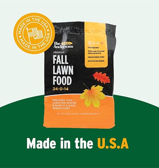 The Andersons Premium Fall Lawn Food 24-0-14 Fertilizer 5000 sq ft Bag