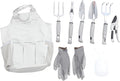Aluminum Alloy Garden Tool Set with Storage Pouch Lightweight Durable Hand Tools for Planting and Soil Loosening Ergonomic Design for Easy Use for Gardening Enthusiasts