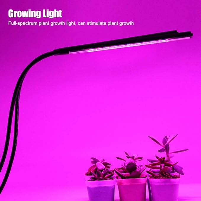 Grow Lights for Indoor Plants Full Spectrum Grow Light Ultra Thin LED Grow Lights Plant Lights for Indoor Growing for Seedings Succulents Small Plants Flowers