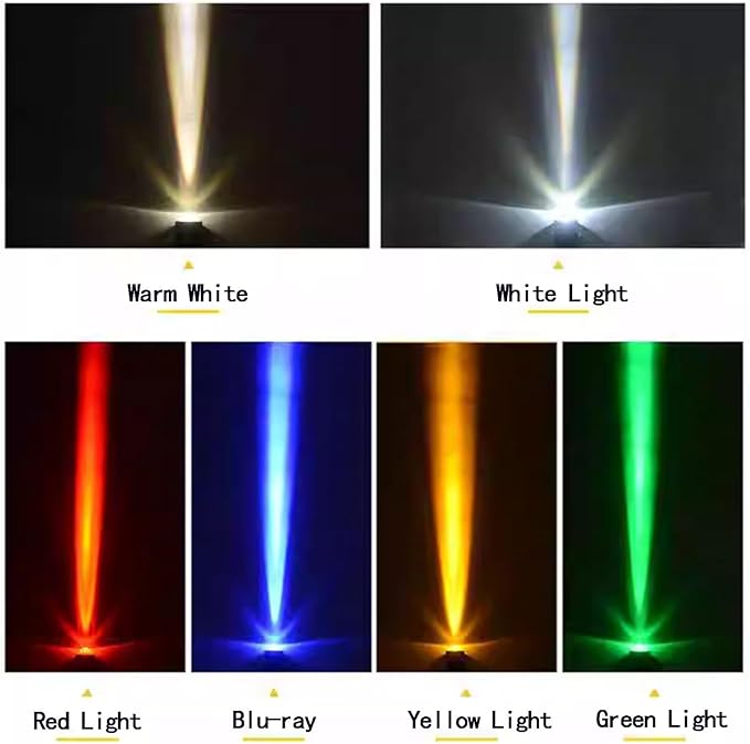 Outdoor Landscape Spotlights 220V Led Spot Lights - Long Distance LED Beam Light 10W Wall Washer Outdoor Wall Lamp IP67 Waterproof LED Spotlight Narrow Beam Spotlight