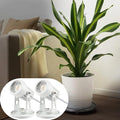 2 Pack LED Plant Spotlight Lamps - Indoor Uplighting for Plants 110V Warm White 5.9FT Cord with Foot Switch - Ideal for Home &amp Garden Decor