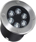 Ground Led Landscape Lamp - Outdoor Buried Lights Ip67 Waterproof Recessed Led Spotlight Outdoor Led Ground Floodlights Round Recessed Lawn Light Underground Light L-Blue Light-12 W