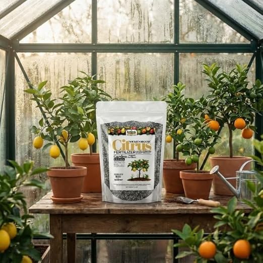 Old Cobblers Farm™ Wicked Organics Organic Citrus Fertilizer - Balanced Nutrition Supports Healthy Roots Green Foliage &amp Flavorful Fruit (5 lbs | 10 lbs | 15 lbs | 20 lbs) (5 lbs)