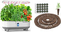16 Pods Hydroponics Growing System Kit &amp 240 Pcs Hydroponic Pods Kit