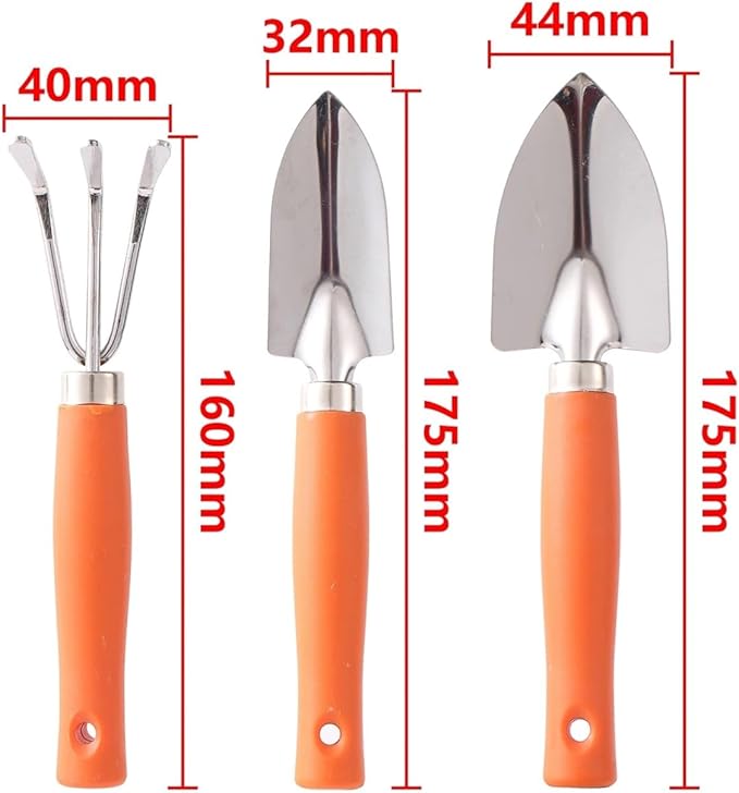 Garden Tool Set for Plants Flower Pot Shovel Rake Spade Tools Plant Weeding(5)