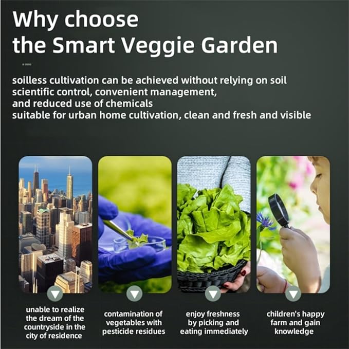 DIY Hydroponic Colonization Cups Hydroponics Tower Garden Hydroponic Growing System Automatic Water Circulation and Intelligent Timer for Gardening LoverWhite9 Tiers