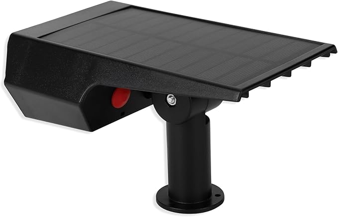 TECHKO Outdoor Solar Spotlight with Wall-Mount &amp Ground-Stake Dusk-to-Dawn Outdoor Waterproof IP65 Multiple Lighting Modes Solar Powered Garden Yard Spot Lights for Outside Landscape (2-Pack)