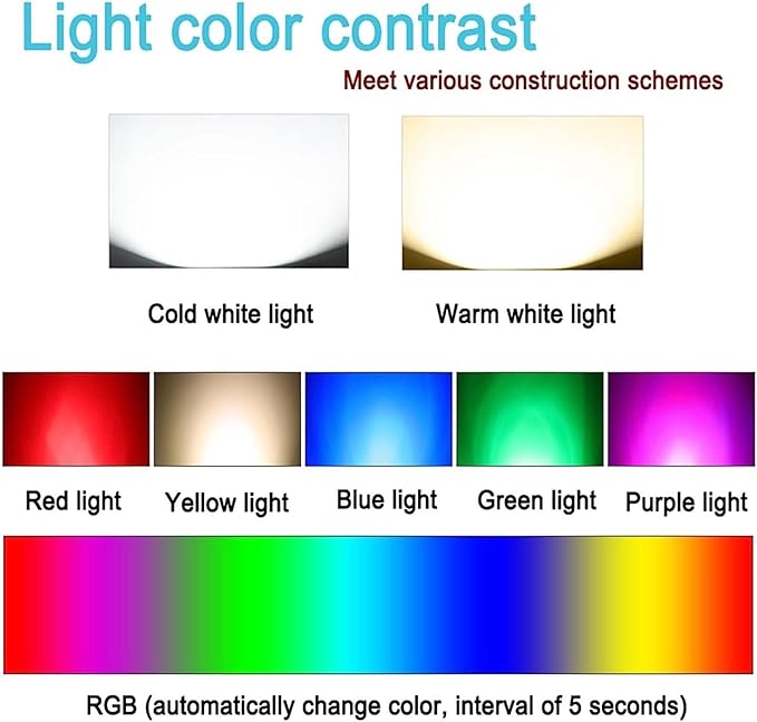 Landscape Lights - Outdoor Buried Lights Outdoor Recessed LED Spotlight Ground Recessed Spot IP67 Waterproof Inground Lights Recessed Lighting for Garden LawnYellow Light 15W