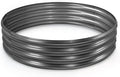 Land Guard Galvanized Raised Garden Bed Planter Raised Garden Beds Outdoor Round Clearance Raised Garden Beds for Gardening Vegetables 4x4x1ft (Gray)……