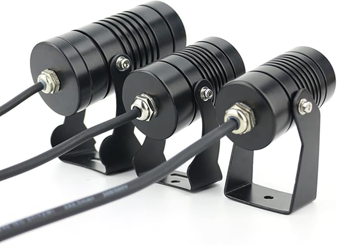 LED Spotlights 180° Rotation Beam Light Outdoor Spotlight IP65 Waterproof Landscape Lights for Garden Path Lawn Walkway Flood Lights