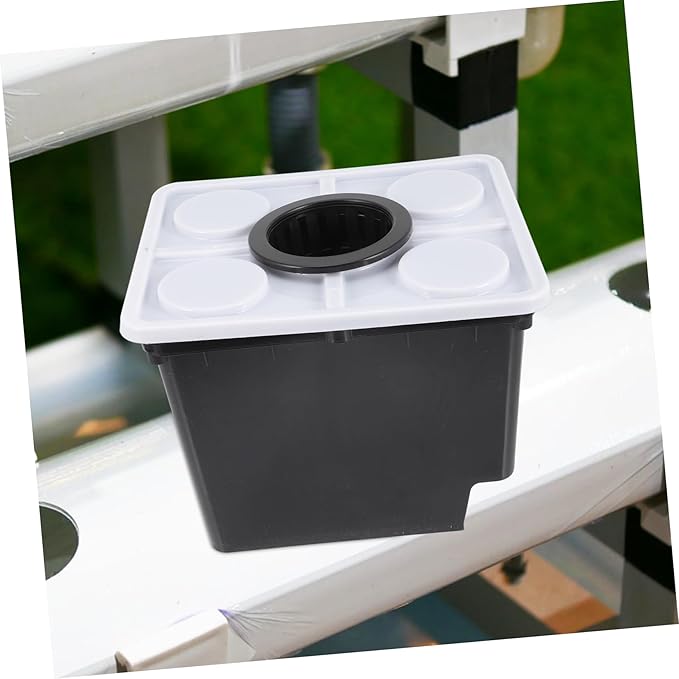 Plastic Planting Basket Hydroponic Barrel Soilless Flowerpot Fruit Basket Plant Growing Kit for Garden