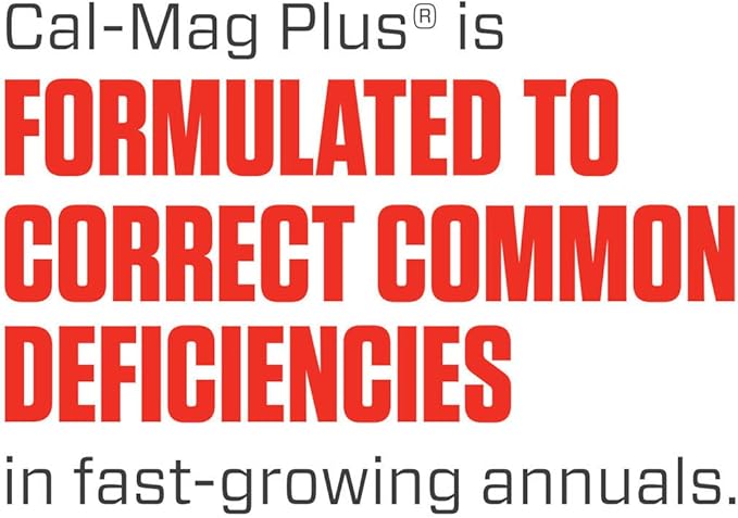 Botanicare Cal-Mag Plus A Calcium Magnesium and Iron Plant Supplement Corrects Common Plant Deficiencies Add to Water or Use as a Spray 2-0-0 NPK 1-Gallon