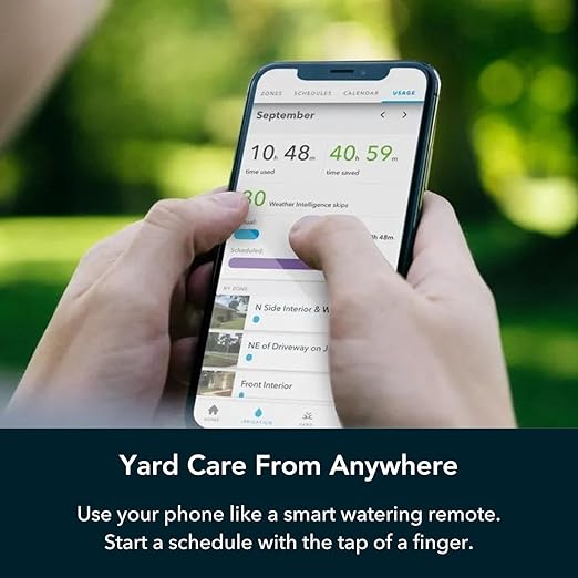 Rachio WiFi Smart Sprinkler Controller (16-Zone Irrigation Remote Control) – App-Based Scheduling Local Weather Intelligence Rain Skips Easy DIY Install