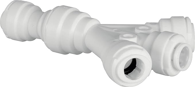 Hydro-Logic Purification Systems Hydrologic 3/8 QC 3-Way Splitter 26005 Hydroponic Water Filtration for Gardening