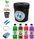 Hydroponic Kit N3 DWC System Professional Complete Indoor Garden with Nutrients (2gal)