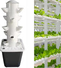 2025 Hydroponics Growing System Tower Vertical Farming Tower for for Vegetables Fruits Smart Watering Easy Gardening Used in Balcony Kitchen Courtyard