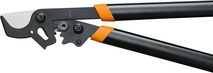 Fiskars 25-Inch Loppers for Tree Trimming Heavy Duty Sharp Steel Blade Tree Branch Cutter with up to 1.75 Diameter Cut Capacity PowerGear2 Design with Compound Action for More Power Hand Loppers